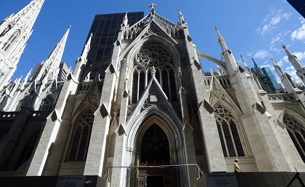 La cathédrale St. Patrick  à New York. (Photo :  DON EMMERT/AFP/Getty Images)