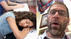 Un enseignant n’a pas puni une jeune fille qui dormait en classe, sa réponse a suscité une discussion sur Internet