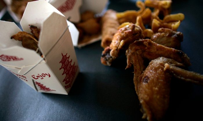 Illustration d'une commande de poulet chinois. (Joe Raedle/Getty Images)
