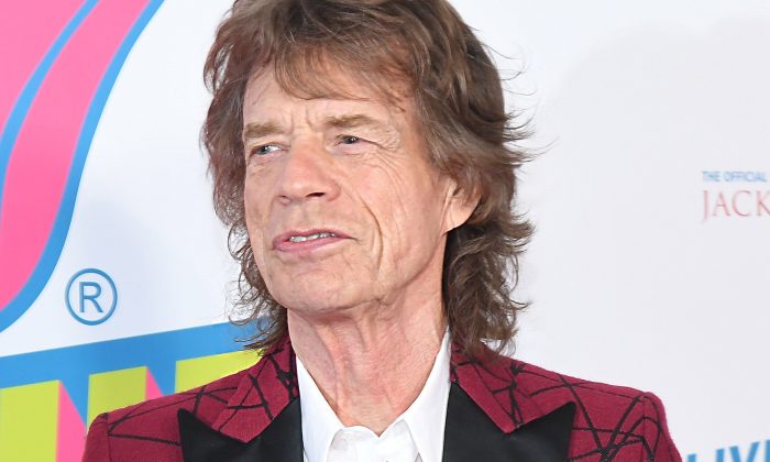 Mick Jagger des Rolling Stones assiste à la première célébration du "Exhibitionnisme" des Rolling Stones en Amérique du Nord à Industria in the West Village à New York City le 15 novembre 2016. (Angela Weiss/AFP/Getty Images)