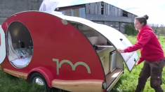 Vidéos : cette mini-caravane 100% tarnaise offre bien plus qu’il y paraît au premier coup d’œil