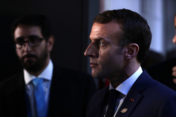 Le président Emmanuel Macron. (Photo : ALEJANDRO PAGNI/AFP/Getty Images)