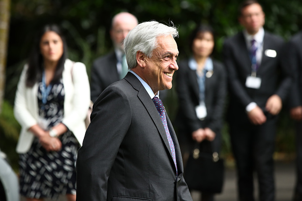Président de la République du Chili, Sebastian Pinera.  (Photo : Fiona Goodall/Getty Images)