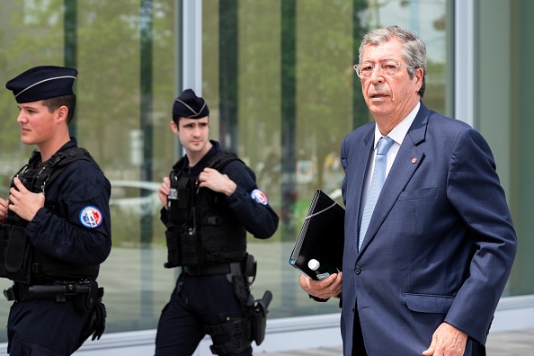 Le maire de Levallois-Perret (Hauts-de-Seine) Patrick Balkany, arrive au palais de justice de Paris le 22 mai 2019.   (Photo : -/AFP/Getty Images)