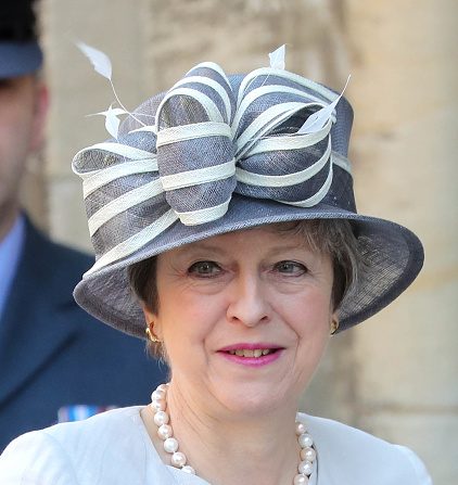 -Theresa May, Premier ministre britannique, arrive à la cathédrale de Bayeux le 06 juin 2019 à Bayeux, France. Photo de Chris Jackson / Getty Images.