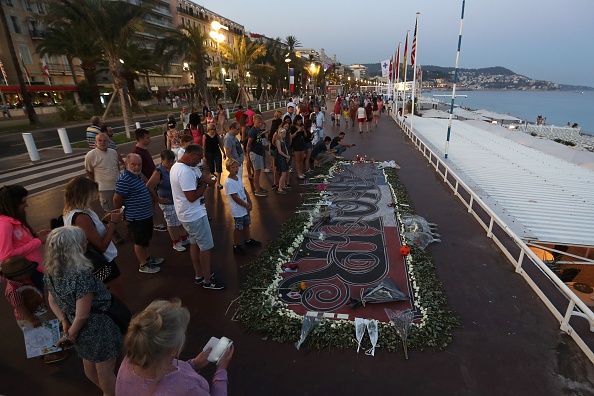 Promenade des Anglais à Nice le 14 juillet 2017. (VALERY HACHE/AFP/Getty Images)