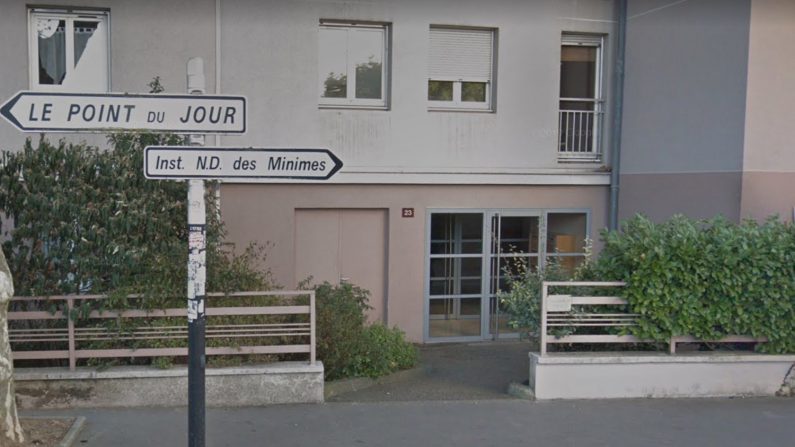 Vue de l'entrée de l'immeuble où exerce le docteur Raphaël Nogier. Crédit : Google Maps. 