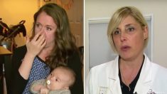 Une femme trouve d’étranges points noirs dans le nez de son bébé, puis le médecin révèle l’inattendu