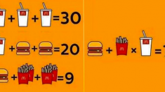 Cette énigme mathématique «Happy Meal» a déconcerté les internautes : voyez combien coûtera votre repas