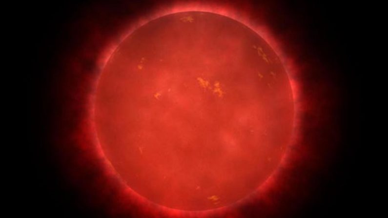 Une illustration de la NASA de l'étoile de Teegarden (Walt Feimer/NASA)