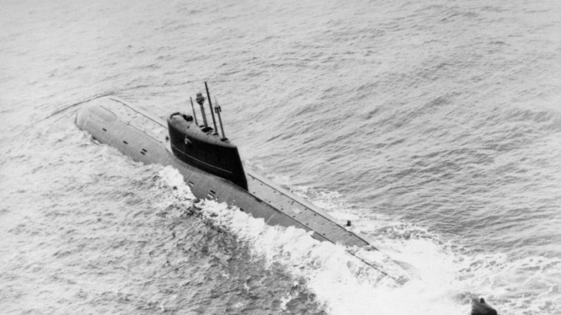 Le sous-marin nucléaire K-278 Komsomolets. (Domaine public)