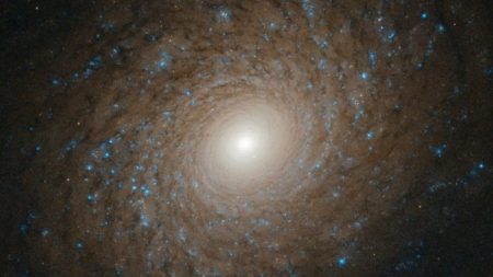 Une superbe galaxie spirale repérée par Hubble à plus de 70 millions d’années-lumière de notre système solaire