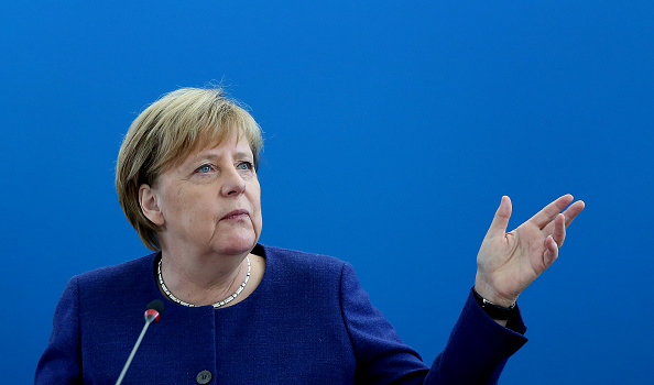 Angela Merkel, chancelière allemande. (Photo : Ronny Hartmann/Getty Images)