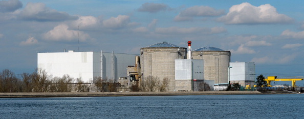 La centrale nucléaire de Fessenheim, la plus ancienne centrale nucléaire française. (Photo de FREDERICK FLORIN / AFP / Getty Images).