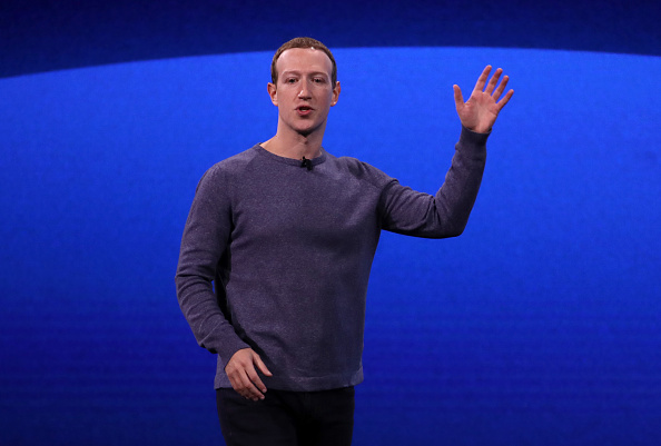 Le PDG de Facebook, Mark Zuckerberg, prend la parole lors de la conférence des développeurs Facebook, le 30 avril 2019, à San Jose en Californie. (Photo : Justin Sullivan/Getty Images)
