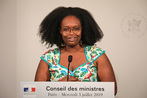 Sibeth NDiaye, porte-parole du gouvernement français. (Photo : LUDOVIC MARIN/AFP/Getty Images)