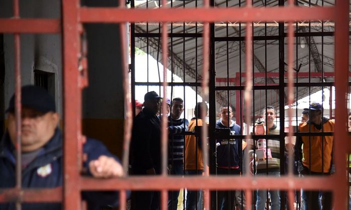 Une prison au Brésil (Norberto Duarte/AFP/Getty Images)