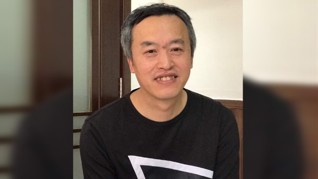 Liu Pengfei, administrateur forum Global Report (Rapport mondial) sur la populaire application de médias sociaux WeChat, sur une photo d'archives. (Civil Rights and Livelihood Watch)