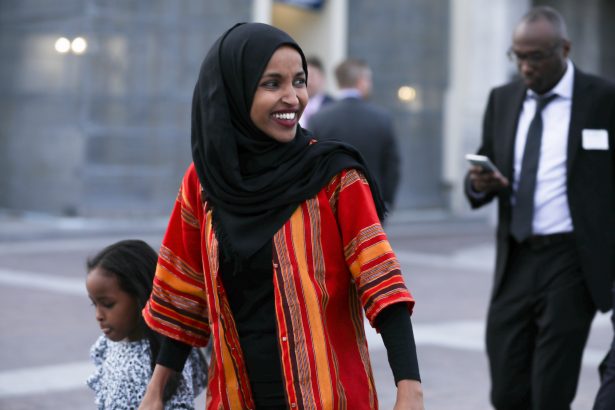 la représentante Ilhan Omar (Démocrate-Minnesota) à Washington le 3 janvier 2019. (Samira Bouaou/The Epoch Times)