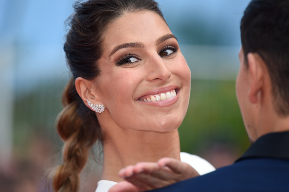 Laury Thilleman à Cannes le 23 mai 2017. Crédit : Antony Jones/Getty Images.