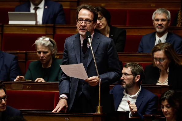 Gilles Le Gendre, président du groupe La République en Marche (LREM) à l'Assemblée nationale.    (Photo : THOMAS SAMSON/AFP/Getty Images)