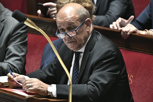  Jean-Yves Le Drian , ministre des Affaires étrangères. (Photo : STEPHANE DE SAKUTIN/AFP/Getty Images)