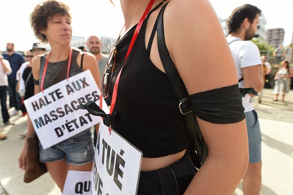 Manifestation pour Steve le 3 août 2019 à Nantes.
(JEAN-FRANCOIS MONIER/AFP/Getty Images)