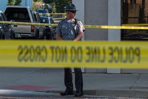 Neuf personnes ont été tuées lors d'une fusillade à Dayton, Ohio le 4 août 2019. (MEGAN JELINGER/AFP/Getty Images)