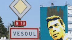 La ville de Vesoul rend hommage à Jacques Brel avec un portrait géant en street art