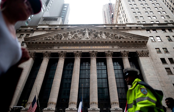 La Bourse de New York (NYSE) le 7 août 2019 à New York. (Photo : JOHANNES EISELE/AFP/Getty Images)
