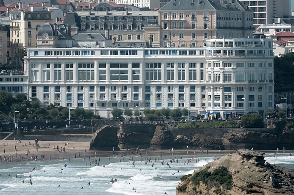 La station balnéaire de Biarritz, sur la "Côte Basque", accueillera le 45e sommet annuel du G7 du 24 au 26 août 2019.    (Photo : IROZ GAIZKA/AFP/Getty Images)