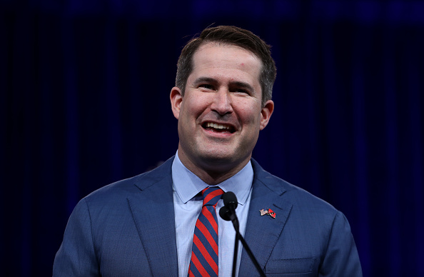 Seth Moulton, candidat à la présidence démocrate, prend la parole lors de la réunion  23 août 2019 à San Francisco, en Californie. (Photo : Justin Sullivan/Getty Images)