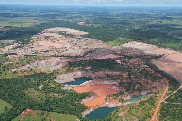Vue aérienne de la région du Pantanal, un écosystème qui couvre plus de 170 500 km2 et abrite plus de 4 000 espèces végétales et animales.   (Photo : CARL DE SOUZA/AFP/Getty Images)