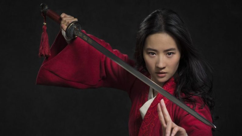 Yifei Liu incarne Mulan dans le remake en direct du film classique de Disney. (Stephen Tilley/Walt Disney Studios via CNN)
