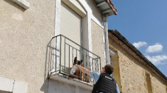 En Dordogne, un berger allemand sauvé par les gendarmes, après avoir passé plusieurs heures sur un balcon en plein soleil