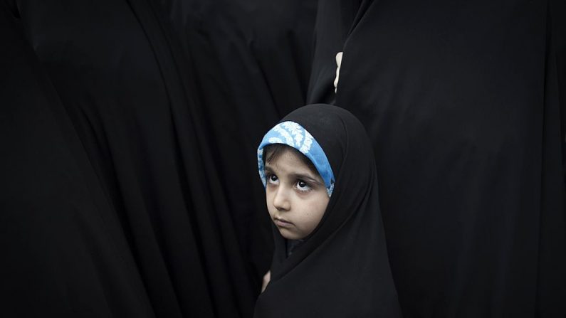 Image d'illustration : une fillette iranienne à Téhéran le 11 avril 2011  (BEHROUZ MEHRI/AFP/Getty Images)