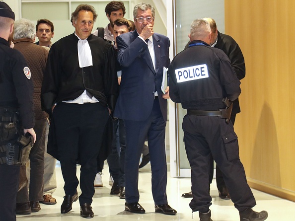 Le maire de Levallois-Perret Patrick Balkany condamné pour fraude fiscale est envoyé en prison. (Photo : JACQUES DEMARTHON / AFP)        