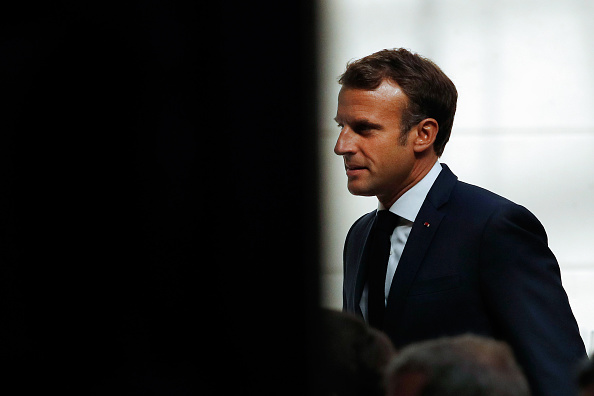 Le Président Emmanuel Macron. (Photo : YOAN VALAT/AFP/Getty Images)