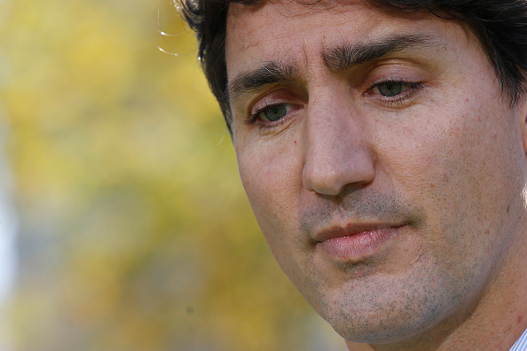 Le Premier ministre canadien Justin Trudeau. (Photo : John Woods/Getty Images)