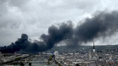 Incendie de Rouen : le feu est éteint mais le panache de fumée de 22 km de long interroge