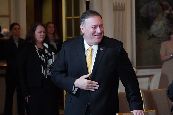Le secrétaire d'État américain Mike Pompeo, le 26 septembre 2019.  (Photo : BRYAN R. SMITH/AFP/Getty Images)