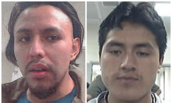 Luciano Trejo-Dominguez (à gauche) et Joaquin Quiroz Rodriguez sont des immigrants illégaux qui ont été accusés de crimes sexuels contre des enfants, mais qui ont été libérés par des prisons qui ont refusé de garder en détention les immigrants en situation irrégulière. (ICE)