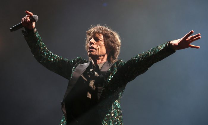 Mick Jagger à Glastonbury. (Matt Cardy/Getty Images)