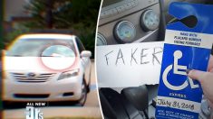 Une jeune femme handicapée se prend « une gifle » après avoir trouvé une note sur sa voiture