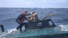 La garde côtière saisit un semi-submersible automoteur transportant 151 millions € de cocaïne