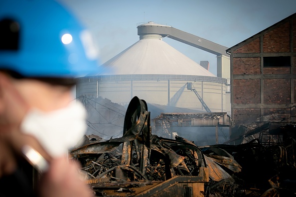 L'usine Lubrizol à Rouen, le 27 septembre 2019. (LOU BENOIST/AFP/Getty Images)