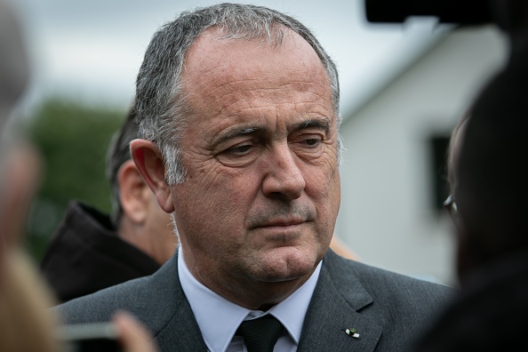 Didier Guillaume, ministre de l' Agriculture. (Photo : Lou BENOIST / AFP)