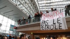 Un groupe d’écologistes d’extrême gauche occupe un centre commercial à Paris