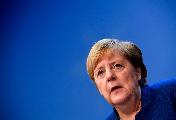 La Chancelière Angela Merkel.  (Photo : John THYS / AFP) 
