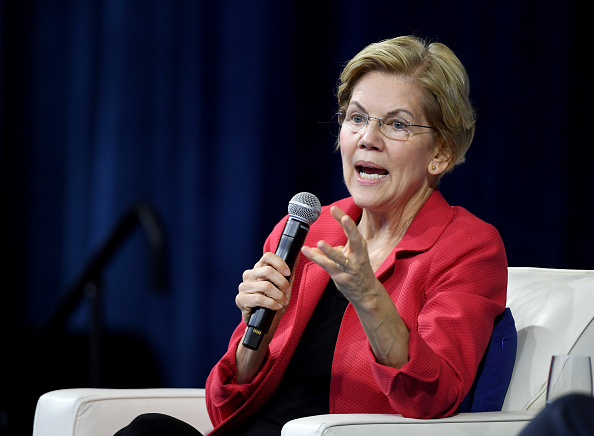 Elizabeth Warren a réuni 15,2 millions de dollars au troisième trimestre, et 36,7 millions depuis son entrée relativement tardive dans la campagne, en avril. 
(Photo : Ethan Miller/Getty Images)
